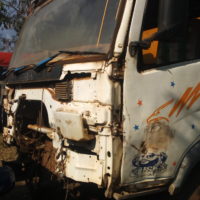 MOTOR VEHICLE IN OUR YARD