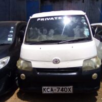 MOTOR VEHICLE AT OUR YARD IN NAIROBI